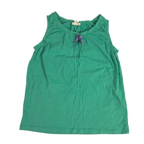 Mini Boden Sleeveless Top Green size 6-7 - Picture 1 of 5